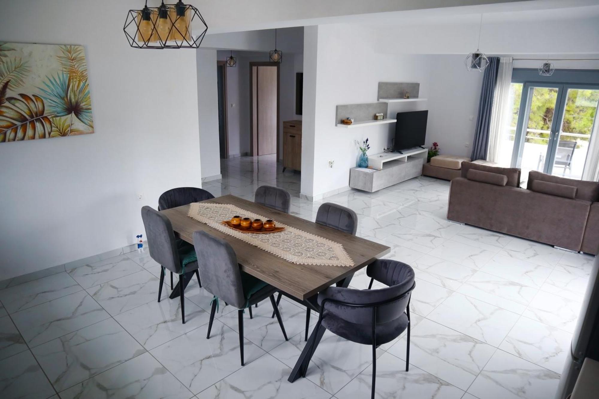 Νεόκτιστη Βίλα, Χώρα Πυθαγορείου Pythagóreion Exterior foto